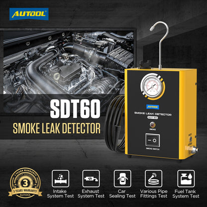 AUTOOL SDT60 Automotive Smoke Tester,EVAP Smoke Machine