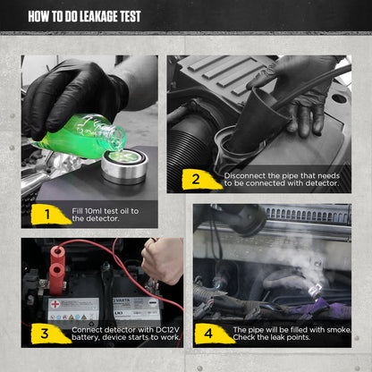 AUTOOL SDT206 Automotive EVAP Leaks Testing Machine,12V/24V Vehicle Pipes