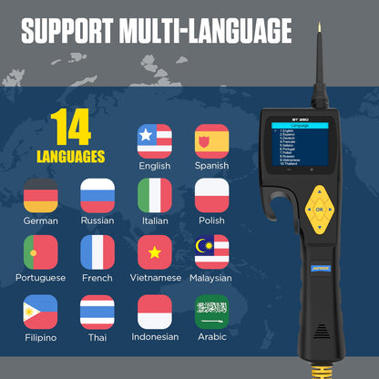 BT280 Battery Tester multi-language