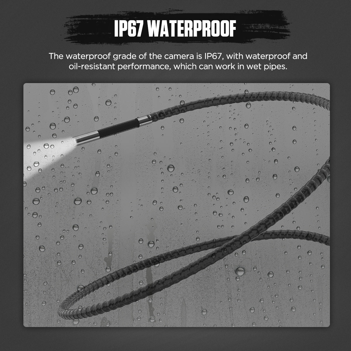 AUTOOL SVB305 Borescope Inspection Camera 5-inch 1080P