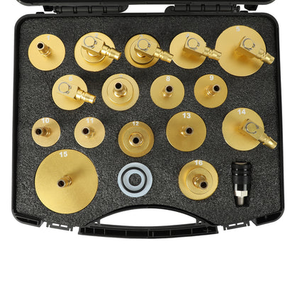 17PCS Brake Bleeder Adapter Set Master Cylinder Bleeder Tool