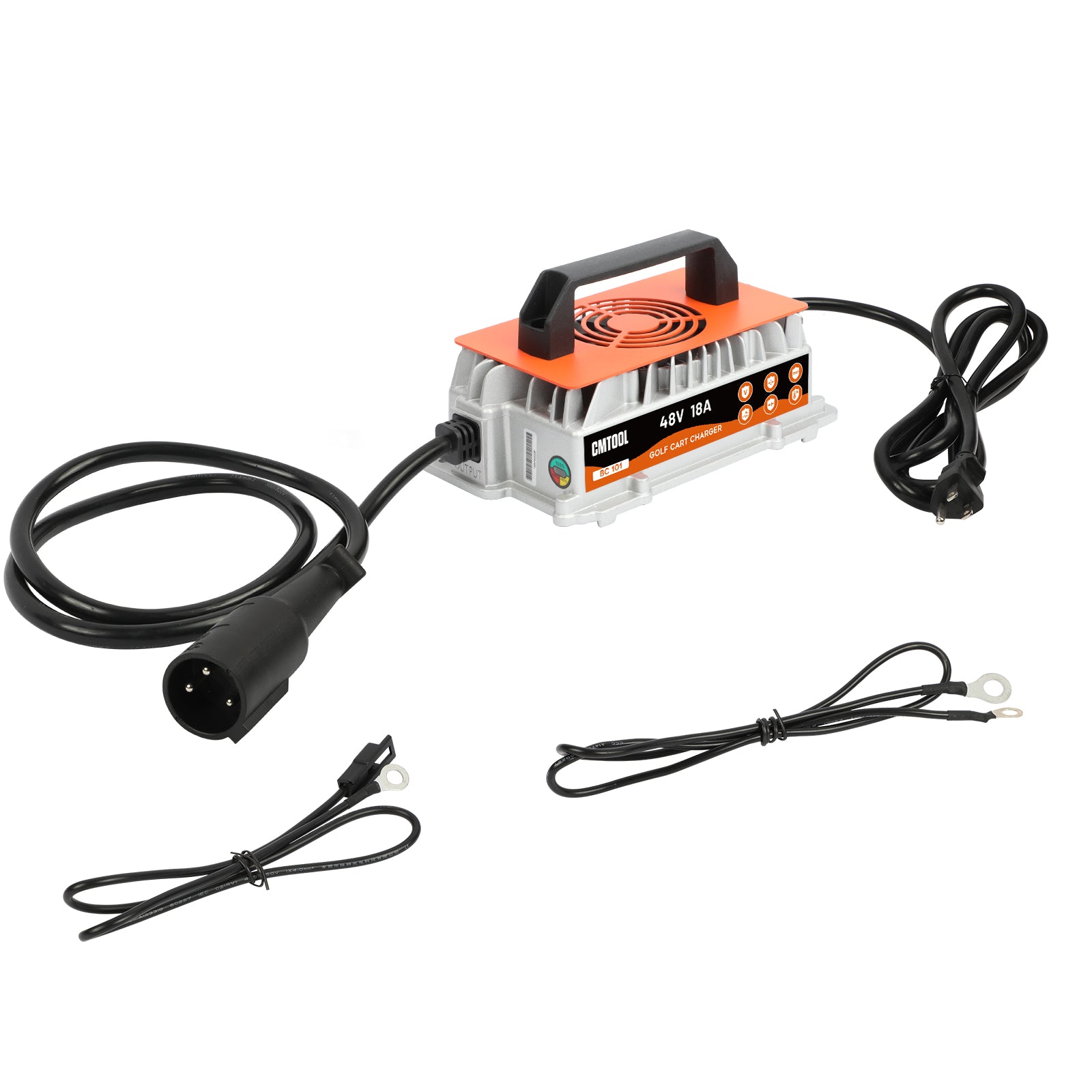 CMTOOL 48V 18A Golf Cart Battery Charger for Club Car
