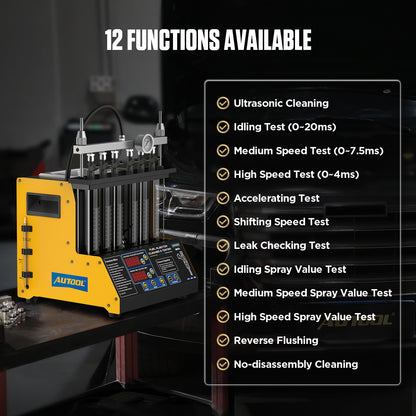 AUTOOL CT200 Ultrasonic Fuel Injector Cleaner