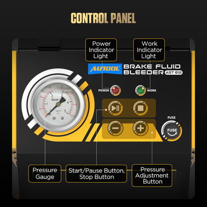 AUTOOL AST612 Car Pulsating Brake Oil Changer