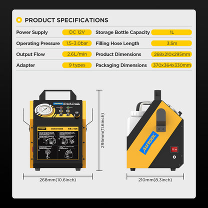 AUTOOL AST612 Car Pulsating Brake Oil Changer