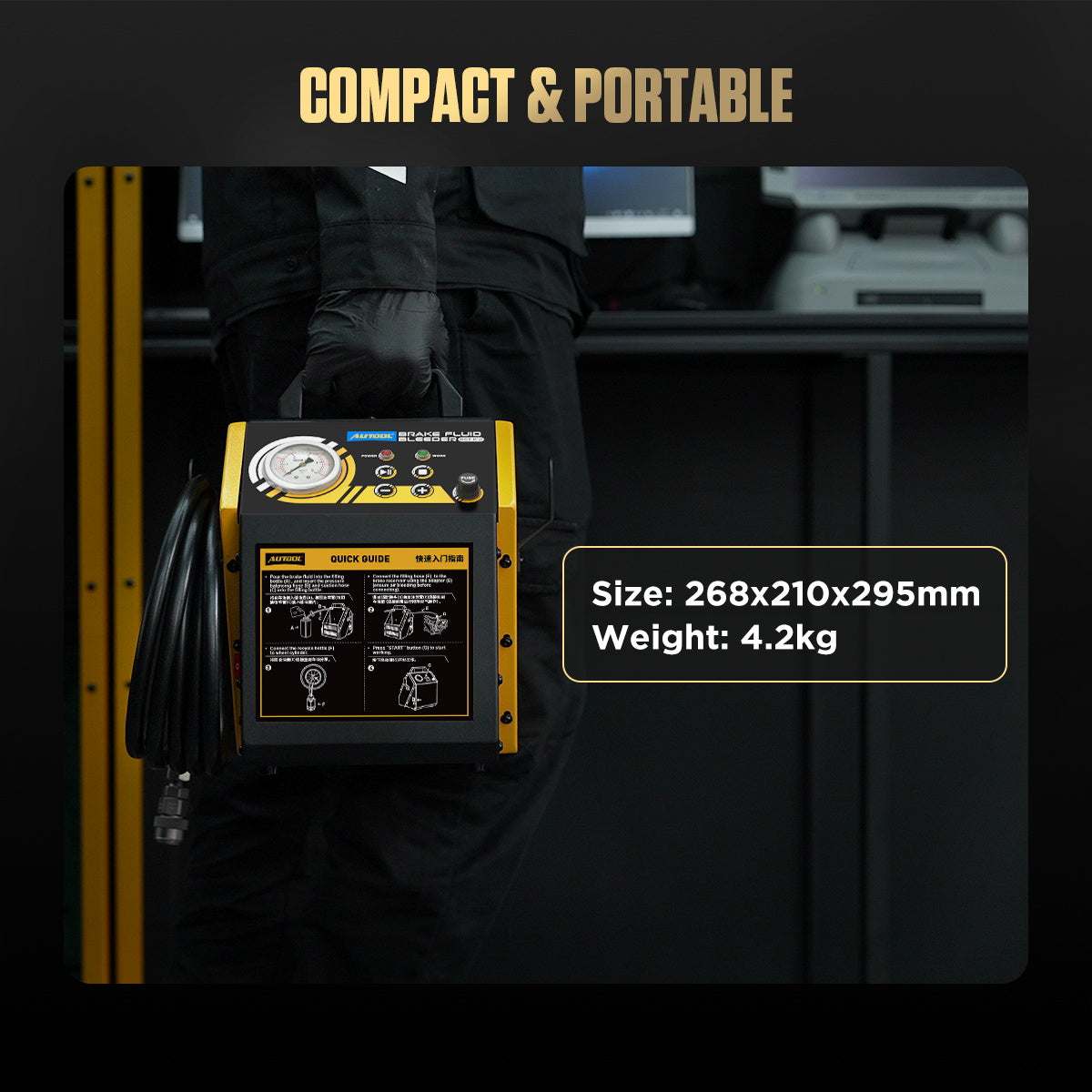 AUTOOL AST612 Car Pulsating Brake Oil Changer