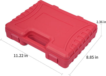 DAYUAN Cooling System Vacuum Purge Radiator Coolant Refill Tool Kit, Automotive Water Tank Pneumatic Vacuum Antifreeze Change Filler Set, with 4 Sizes Adapter Hose for Car Van SUV Truck
