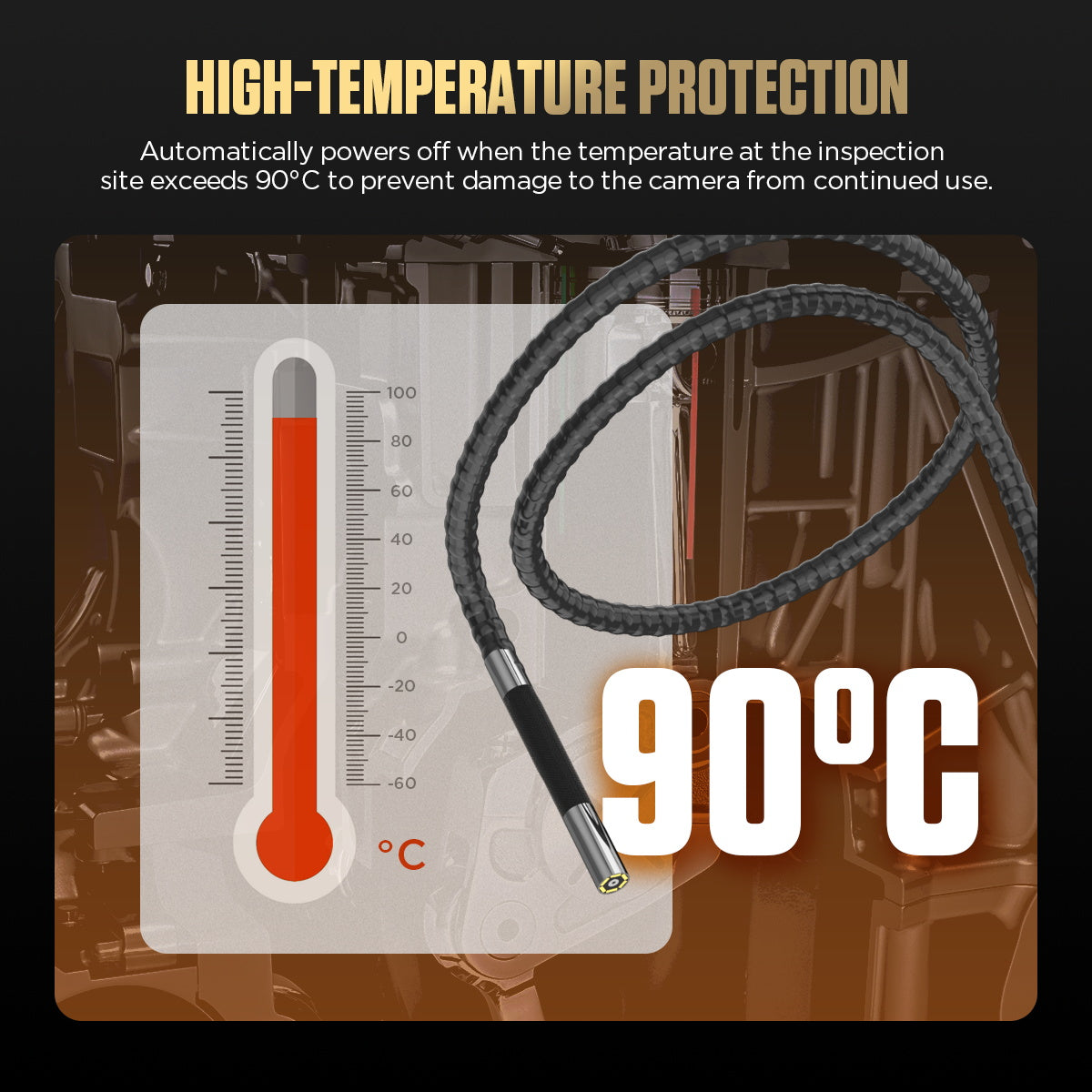AUTOOL SVB303 Borescope Inspection Camera