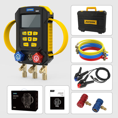 AUTOOL LM160 Refrigerant Leak Detector Digital Manifold Gauges