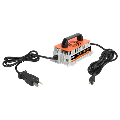 CMTOOL 36V 20 Amp Golf Cart Battery Charger, Fully Automatic Smart Trickle Charger for EZGO, Yamaha & Club Car, IP67 Waterproof, Crowfoot Plug, Lead-Acid Batteries