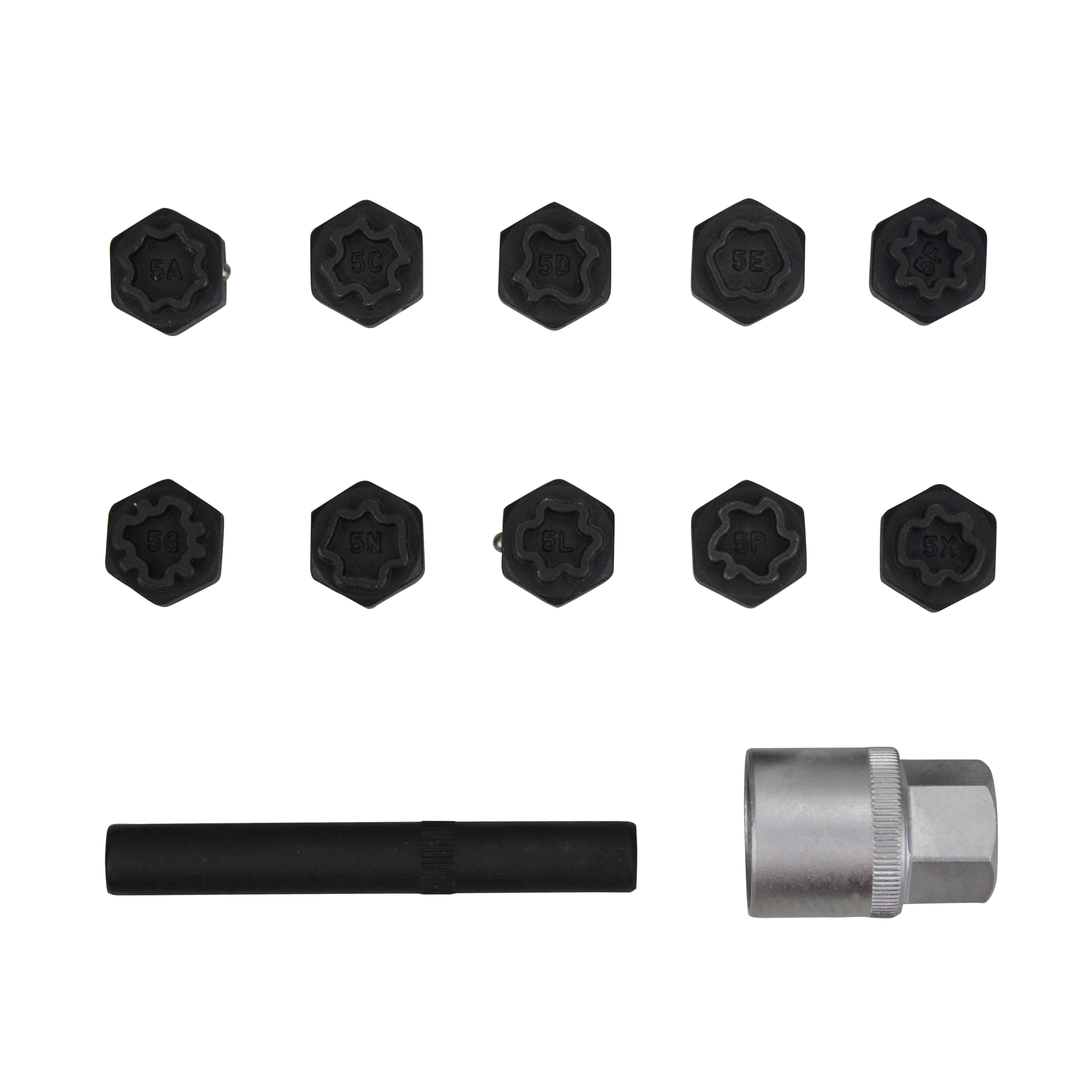 MRCATOOL 12PCS Wheel Lock Removal Tool for Benz