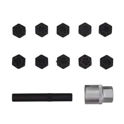 MRCATOOL 12PCS Wheel Lock Removal Tool for Benz
