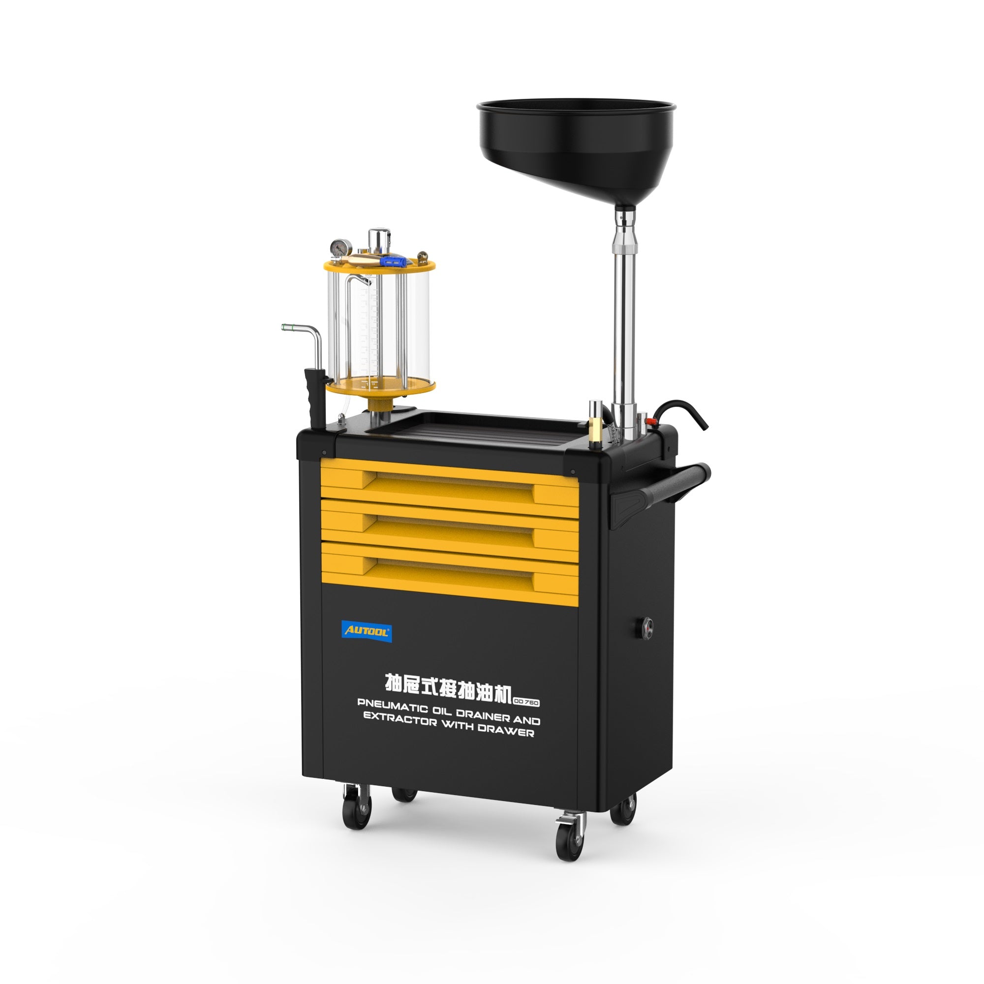 Engine Oil Extractor With pneumatic