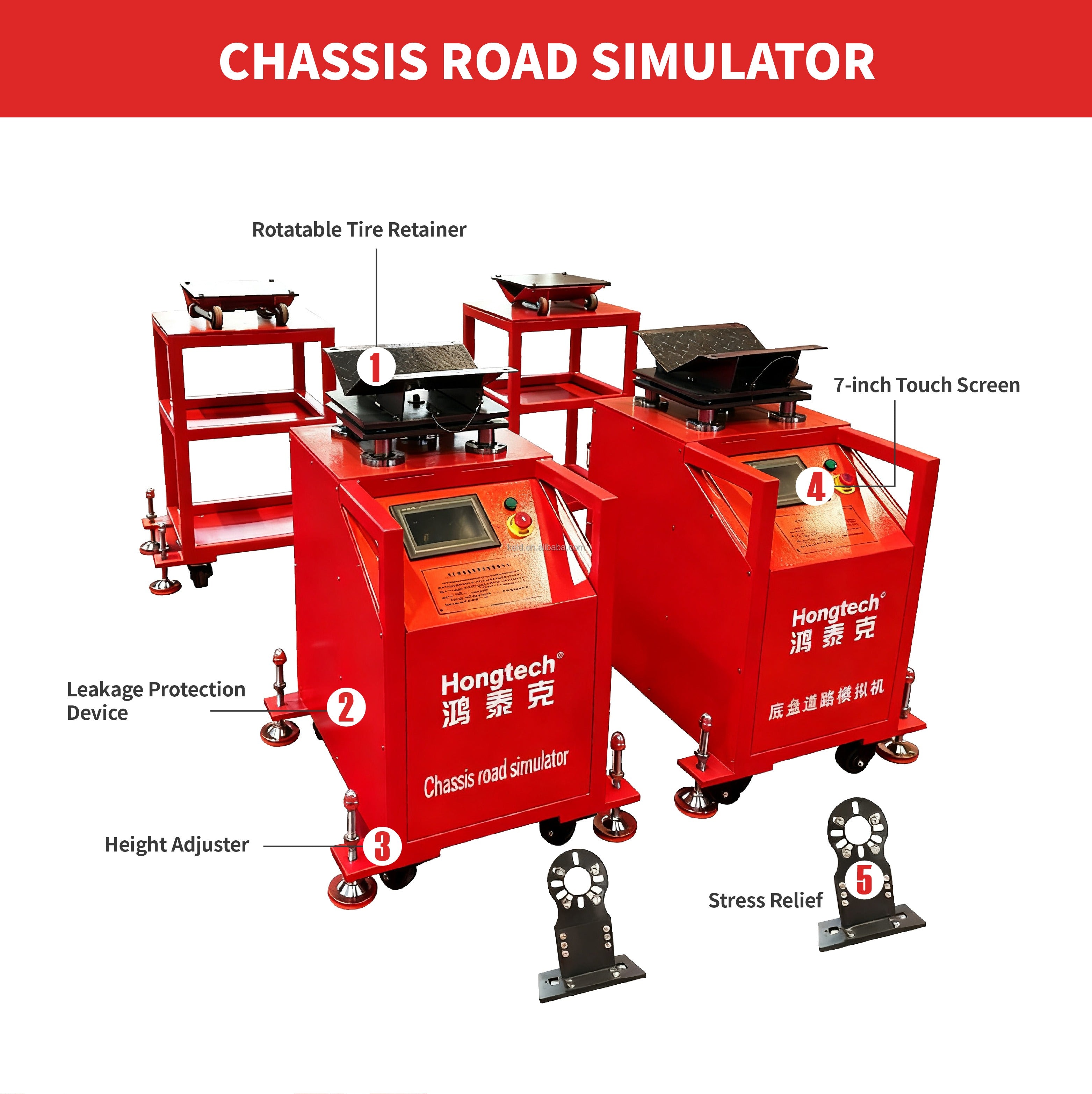 Automatic Chassis Road Simulator Tester