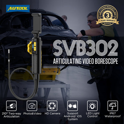 AUTOOL SVB302 Endoscope Camera