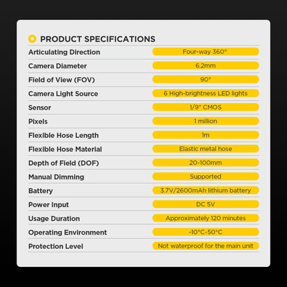AUTOOL SVB303 Borescope Inspection Camera