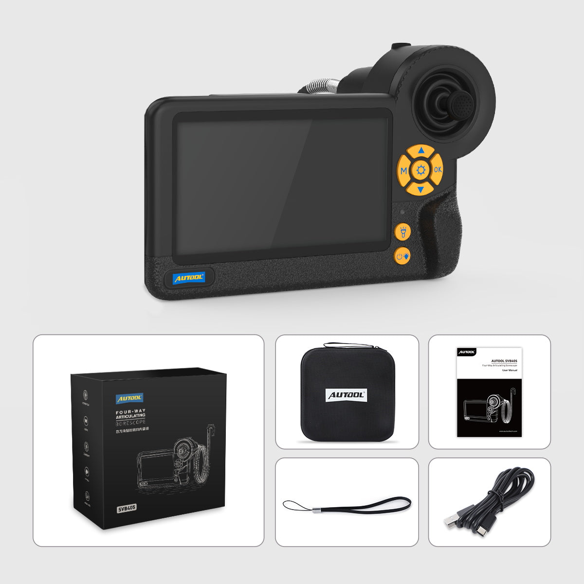 AUTOOL SVB405 Automotive Engine Borescope Camera