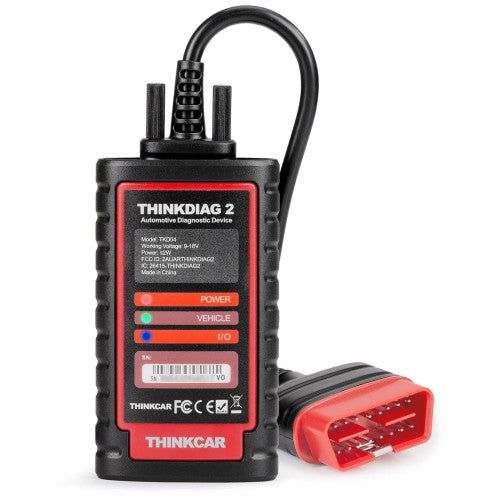THINKCAR ThinkDiag 2 Thinkdiag2 ALL Software 1 Year Free Update Diagnostic tool Supports CAN FD DoIP, ECU Coding Active Test 15 Reset Function