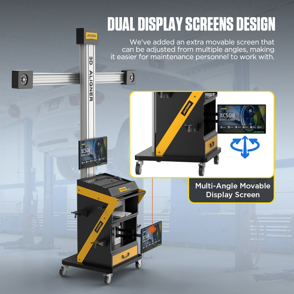 AUTOOL XC508 Wheel Alignment Equipment