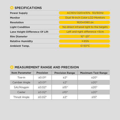AUTOOL XC508 Wheel Alignment Equipment