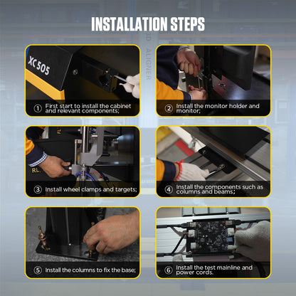 AUTOOL XC505 Wheel Alignment Machine