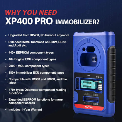 Autel XP400 PRO Key and Chip Programmer