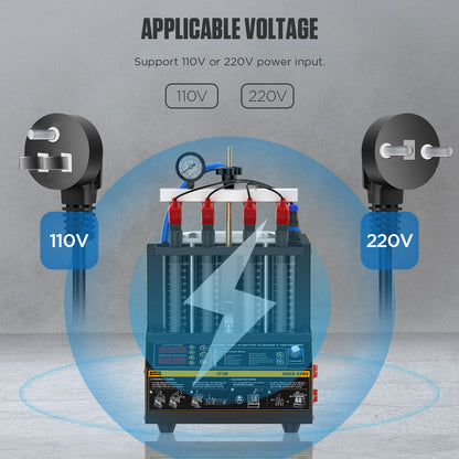 AUTOOL CT160 Fuel Injector Tester & Heating Ultrasonic Cleaner Machine
