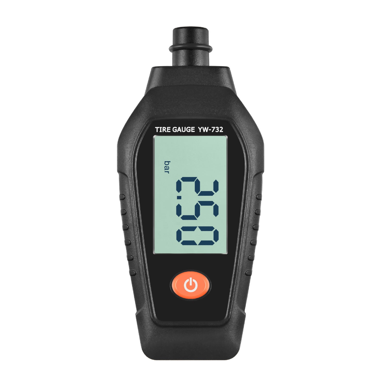 Digital Tyre Pressure Gauge 7.5~99PSI Tyre Depth Gauge Thread Checker 0~15mm