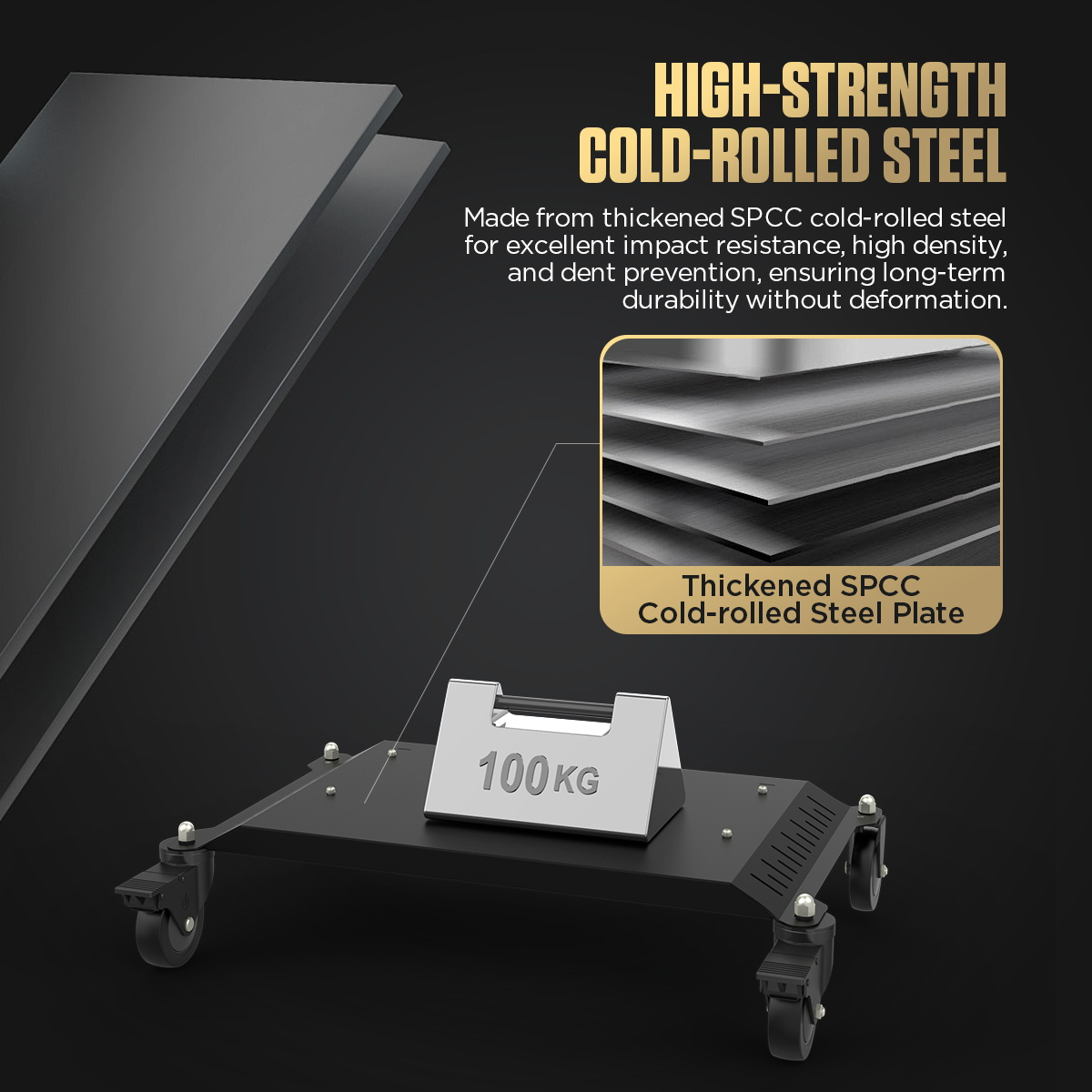 AUTOOL T25 Mechanic Tool Cart with Wheels Utility Cart