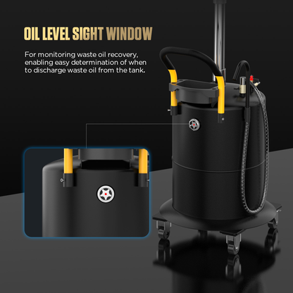 AUTOOL OD710 Pneumatic Oil Picker Machine with 70L Capacity