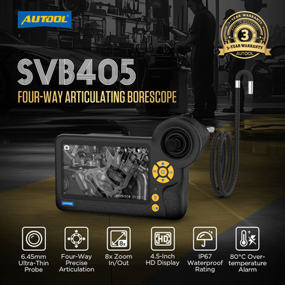 AUTOOL SVB405 Automotive Engine Borescope Camera