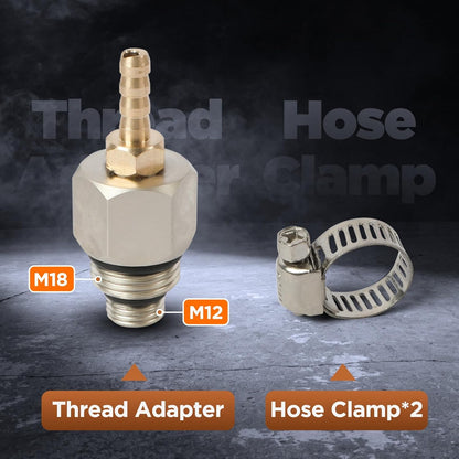 CMTOOL Exhaust Back Pressure Tester Kit with Carrying Case