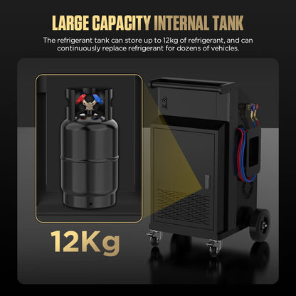 AUTOOL LM707 Refrigerant Recovery Machine