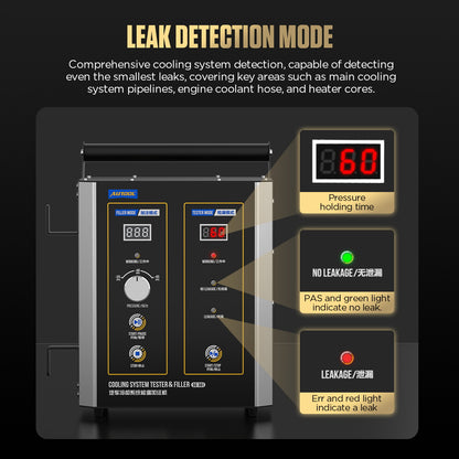 AUTOOL SC301 Automotive Coolant Leak Detector and Filler