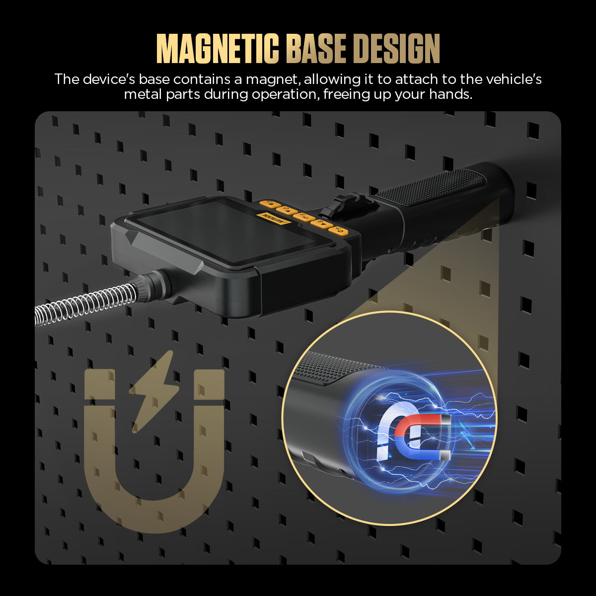 AUTOOL SVB208 HD Automotive Borescope Camera