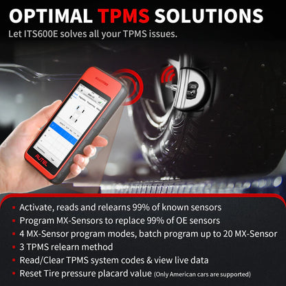 Autel MaxiTPMS ITS600E TPMS Relearn Tools Programming Tool Activate
