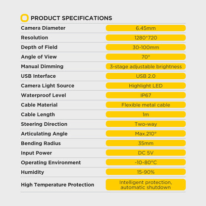 AUTOOL SVB302 Endoscope Camera