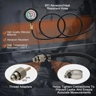 Exhaust Back Pressure Tester with 6-Foot Hose, Exhaust Back Pressure Gauge Kit