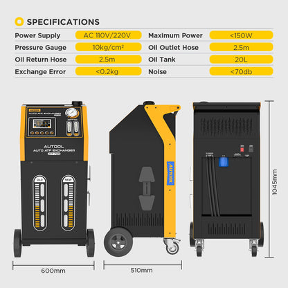 AUTOOL ATF705 Transmission Fluid Exchanger