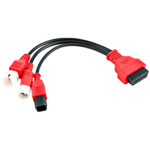 AUTEL 3/4/6-Pin to 16-Pin OBD2 Adapter Cable for European Motorcycles
