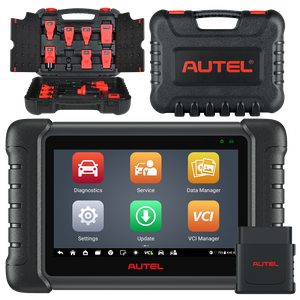 AUTEL MaxiDAS DS808S-BT Kit Wireless Bidirectional Diagnostic Scan Tool with 11 OBD1 Adapters