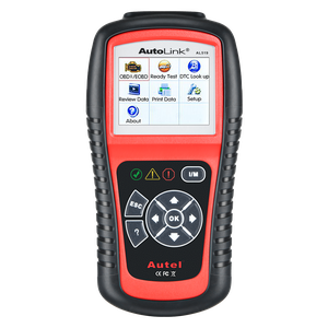 AUTEL AutoLink AL519 OBD2 Scanner with One-Click I/M Readiness & Built-In AVOmeter
