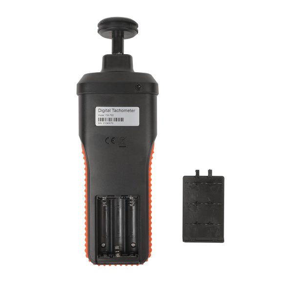 CMTOOL RPM Meter Digital Tachometer, 9.0-99999 RPM Gauge Kit, Handheld Contact and Non Contact Tachometer, High Precision