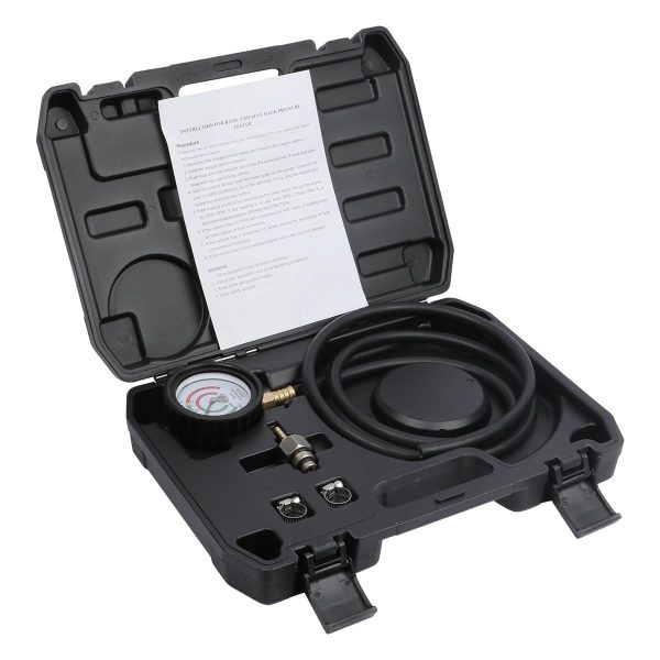 CMTOOL Exhaust Back Pressure Tester Kit with Carrying Case