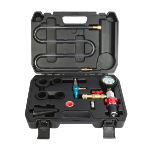 AUTOOL Cooling System Vacuum Refill Kit with Pressure Gauge & 5 Adapters