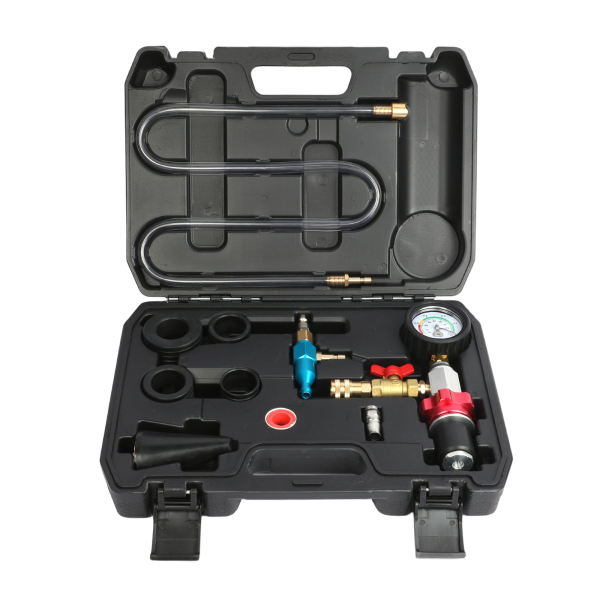 Coolant Vacuum Refill Kit Time-saving Vacuum Coolant Refill Kit Well-sealed Cooling System Vacuum Purge & Refill Kit with Pressure Gauge