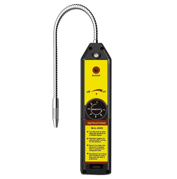Freon Leak Detector Halogen Gas Sniffer Refrigerant AC Leak Tester R22 R410A R134A R1234YF