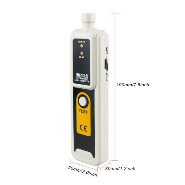 Ultrasonic Vacuum Leakage Detector for HVAC & Automotive, Pressure Transmitter Finder 40KHz Air Gas Leak Monitor