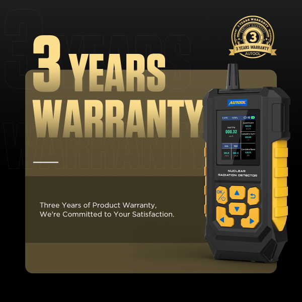 AUTOOL ND300 Geiger Counter Nuclear Radiation Detector Portable Handheld Beta Gamma X-ray