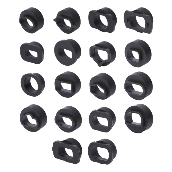 18-piece Walnut Blaster Adapter For VW Audi BMW Benz